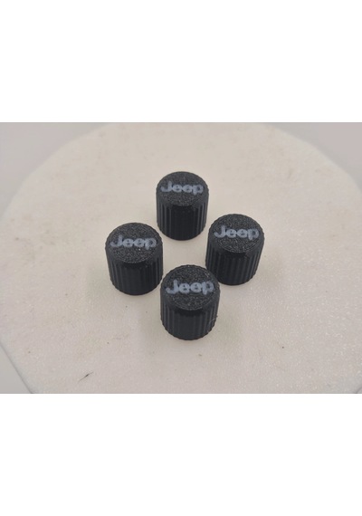 Jeep Sibop Kapağı , Jeep Araç Lastik Sibop Kapağı , Jeep Araç Tekerlek Sibop Kapağı - 4 Adet