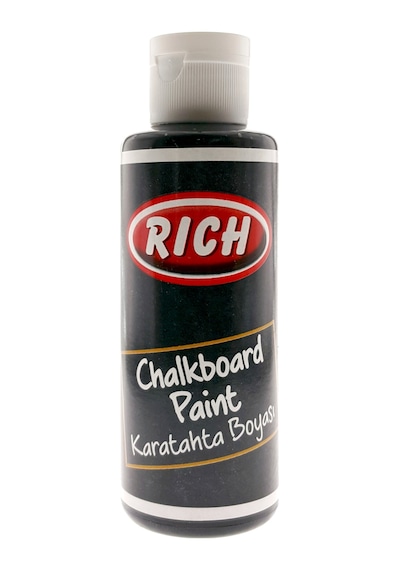 Rich Chalkboard Kara Tahta Boyası 130Cc. - Siyah