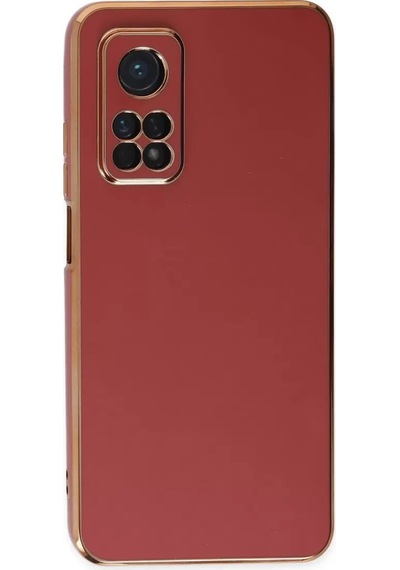 Newface Xiaomi Mi 10t Kılıf Volet Silikon - Kırmızı