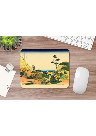 Hokusai Shimomeguro 17 X 21 Cm Mouse Pad Mousepad