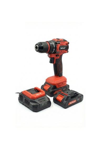 Sencan D531308 Full Set 20V 70 NM 2.0AH Kömürsüz Şarjlı Vidalama Matkap