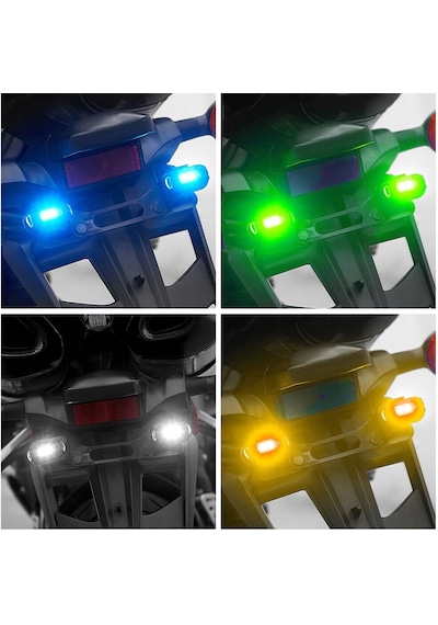Rgb Manyetik 7 Renk Drone Bisiklet Motorsiklet Şarjlı Mini Led Lamba