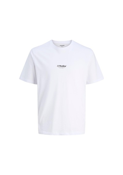 Jack & Jones Jjesoho Tee Ss Crew Neck Noos Erkek T-shirt-31720 Beyaz