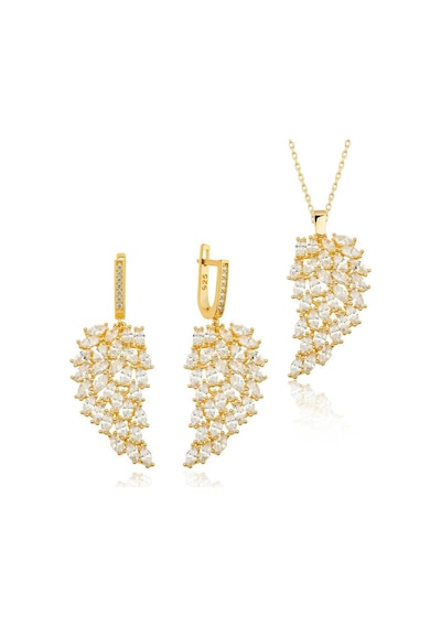 Stillove Gümüş Gold Melek Kanadı Kadın Set