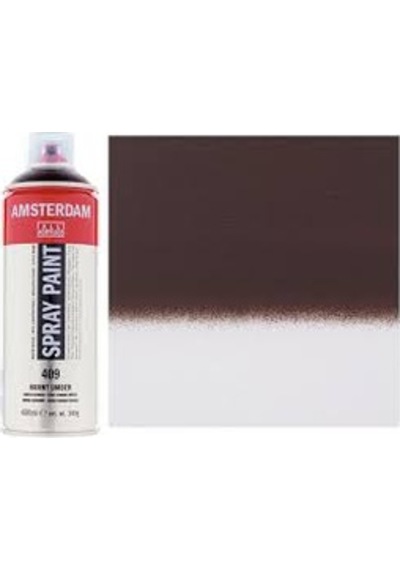 Talens Amsterdam Akrilik Sprey Boya 400ml Burnt Umber 409 Kahve