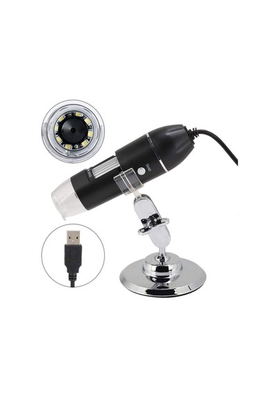 Usb 2.0 Dijital El Tipi Mikroskop Kablolu Endoskop Kamera 8 Ledli