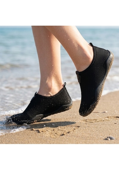Fifteen Fıfteen Aqua Unısex Deniz Havuz Plaj Ayakkabısı Siyah