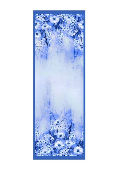 Arancia Mavi 70x200 Pure Touch Şal Mavi Mavi