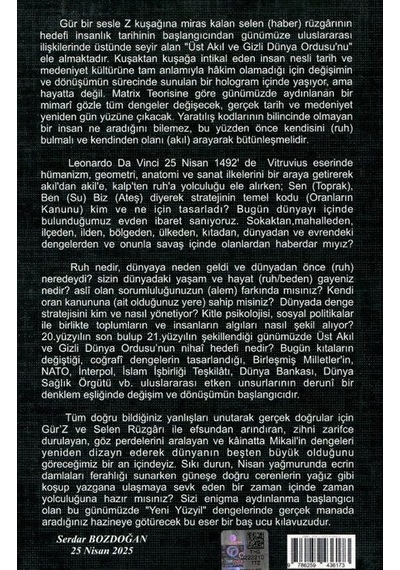 Gür'z Ve Selen Rüzgarı Üst Akıl Ve Gizli Dünya Ordusu / Serdar...