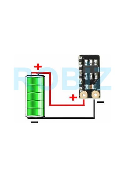 Mini 3.7v 4.2v Lityum Pil Kapasite Göstergesi 18650 Ultra Küçük Tek Hücreli 1s Li-ion Batarya