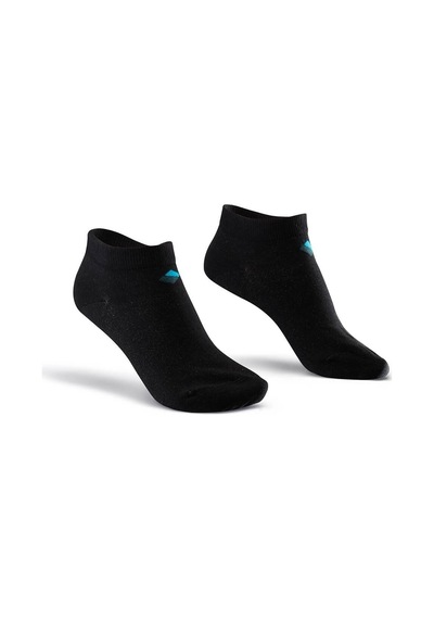 1senartbeauty Gümüş Terapi Patik Çorap / Unisex Siyah