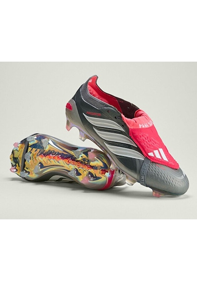 Adidas Predator Elite Ft Fg Unisex Çim Zemin Kramponu Js0379 Gri Gri