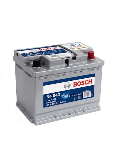 Bosch S4 043 12 V 62 Ah Akü - 60 Ah Ebatında