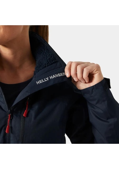 Helly Hansen Crew Hooded Pile Kadın Outdoor Mont-hha.34527 Lacivert