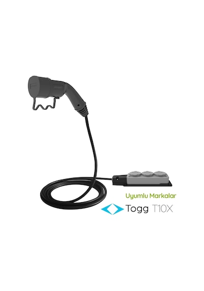 Plugen V2l Adaptör 3 Metre 3'lü Uzatma Prizli - Togg T10x Uyumlu Araçtan 220v Priz Çıkışı S/g
