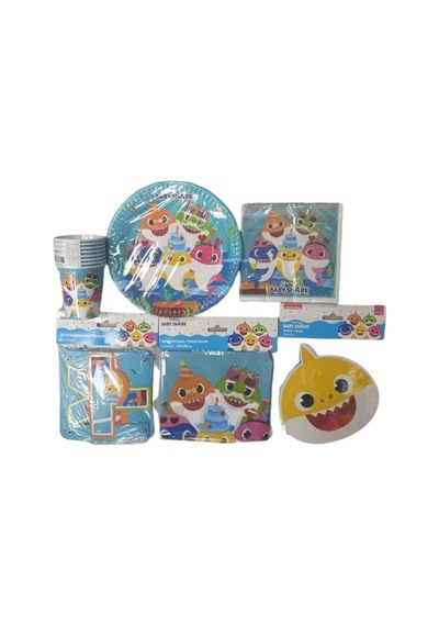 Baby Shark Temalı Parti Seti 41 Parça