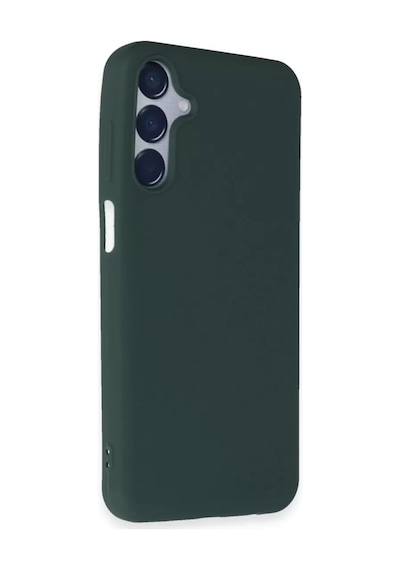 Galaxy  Uyumlu  M15 Kılıf First Silikon - Koyu Yeşil