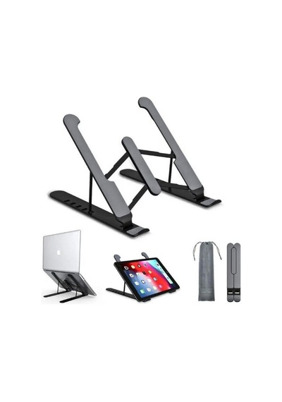 Vos Versa Katlanabilir Kademe Ayarlı Kaymaz Taban Laptop Notebook Standı Vk1012-315