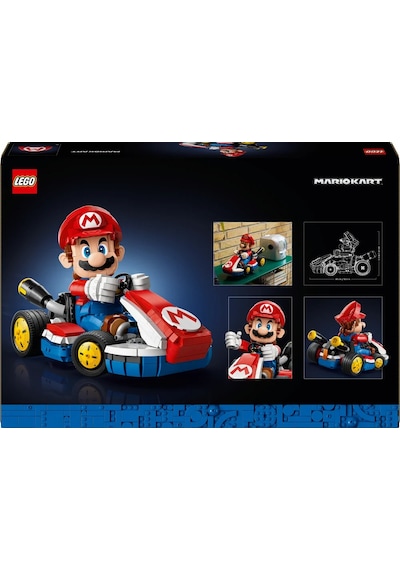 LEGO® Super Mario™: Mario Kart™  Mario ve Standard Kart 72037 - Yetişkinler için Koleksiyonluk Yaratıcı Sergileme Modeli Yapım Seti (1972P)