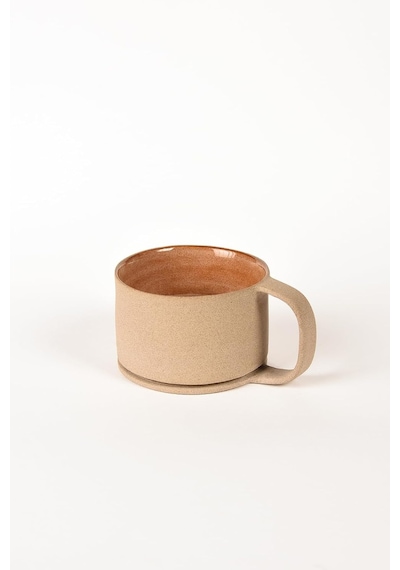 Toffee Kahve Fincanı 180 Ml Stoneware 1 Adet Beyaz - Çok Renkli