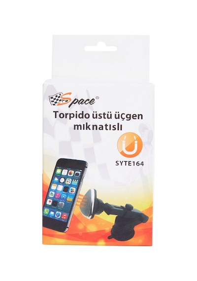 Space Torpido Üstü Üçgen Mıknatıslı Telefon Tutacağı Orta Boy / S