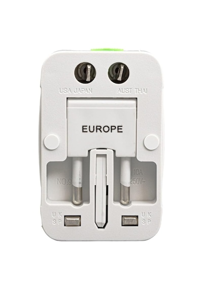 Evrensel Priz Çevirici Seyahat Tipi Universal Adaptör İngiliz, Amerikan Ve Avustralya Fiş Uyu
