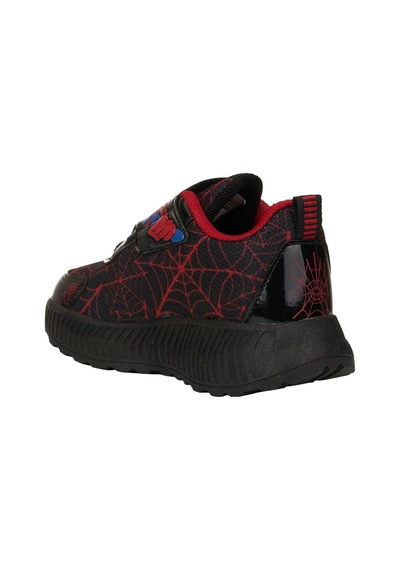Spıderman 838 Erkek Çocuk Işıklı Sneaker Siyah