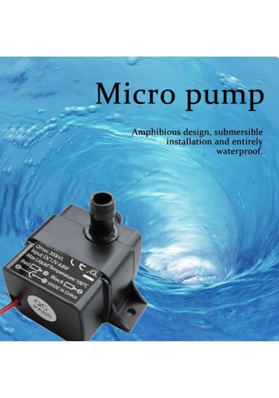 Fırçasız Mini Su Pompası