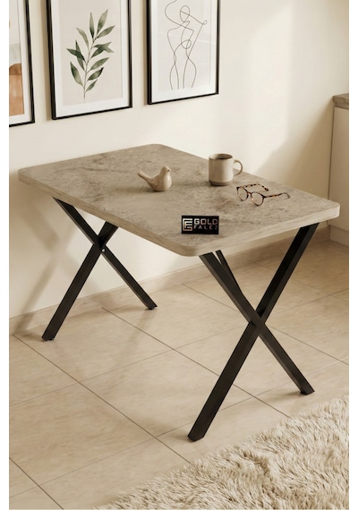 Reyo Falez 110x70 Cm Yemek Masası Modern Ahşap Görünümlü Mutfak Ofis Balkon Bahçe Kafe Masası Traverten 9831 Reyo Falez 110x70 Cm Yemek Masası Modern Ahşap Görünümlü Mutfak Ofis Balkon Bahçe Kafe Masası Traverten 9831