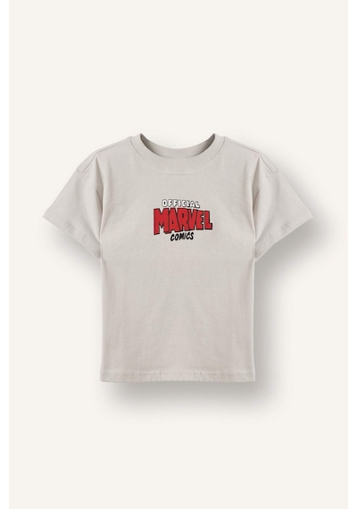 Defacto Marvel Comıcs Tişört Erkek Bebek G9907a526smgr503 Gri-gr503