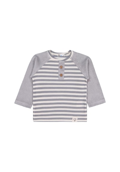 Civil Boys Süs Patlı 2-5 Yaş Sweatshirt - Gri