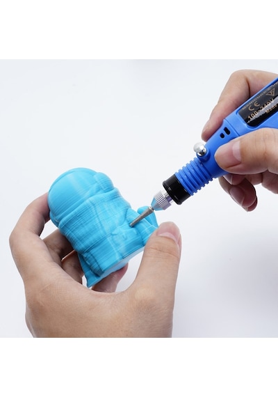 Siyah Usb Kablolu Taşınabilir Parlatıcı