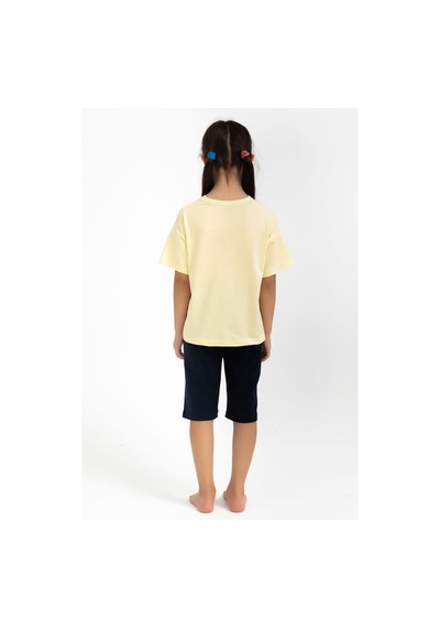 Us Polo Assn Pamuklu Kısa Kol Kız Çocuk Şort Pijama Takım (536005075) Çok Renkli Us Polo Assn Pamuklu Kısa Kol Kız Çocuk Şort Pijama Takım (536005075) Çok Renkli