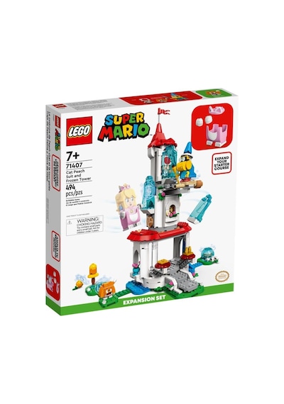LEGO® Super Mario 71407 Cat Peach Suit and Frozen Tower 494 Parça