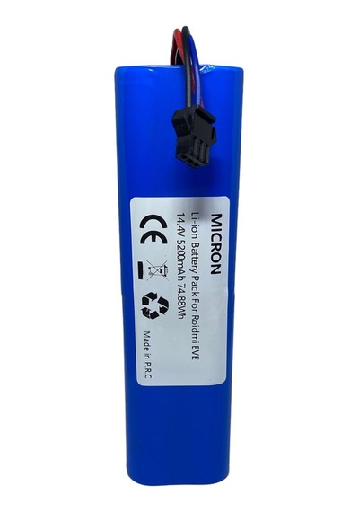 Viomi S9 Uyumlu Robot Süpürge Batarya 14.4v 5200 Mah Li-ion Pil B