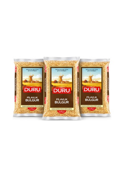 Duru Pilavlık Bulgur 2 Kg 3 Lü