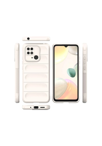 Redmi 10c Kılıf Optimum Silikon - Krem İtdark38482