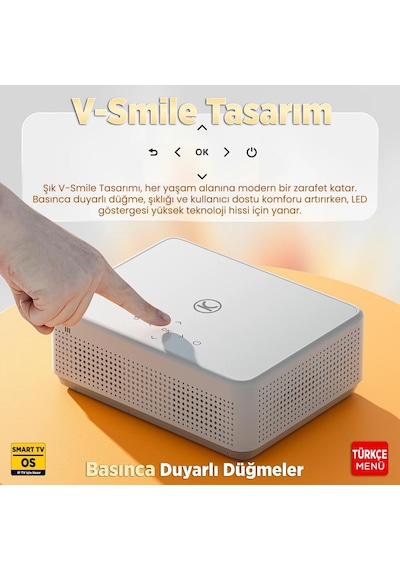 Vankyo Leisure L570b Smarttv 4k Destekli Projeksiyon Cihazı