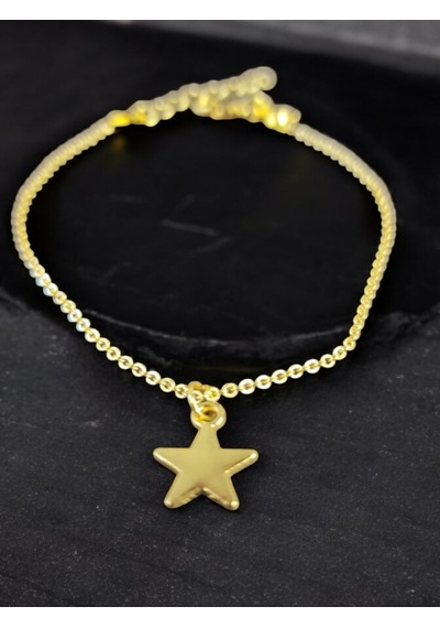 Feron Accessories Altın Kaplama Gold Bileklik Yıldız Bileklik Gold