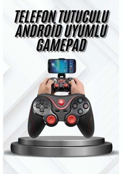 Mey İthalat Yeni Nesil X3 Gamepad Android Uyumlu Telefon Tutucu Özellikli Joystick 61273610
