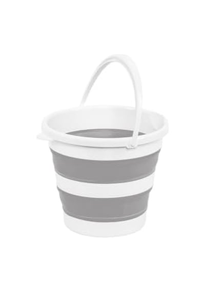 Pratik Katlanabilir Akordiyon Plastik Kova 12 8 Lt Çok Renkli