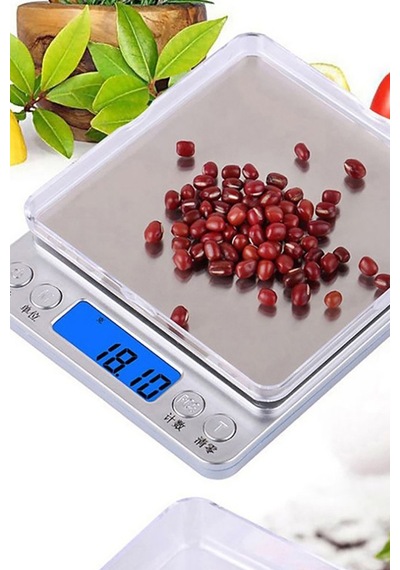 Kuyumculara Özel Hassas Terazi Tartı Profesyonel Full Çelik Pilli Gram Ölçer Terazi 500gr/0,01gr