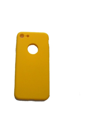 Jopus Apple Uyumlu iPhone 7 İle Soft Oil Silikon Kılıf Sarı Js-108 Sarı