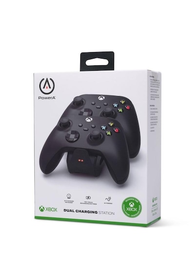Xbox Series X S One Şarj İstasyonu Dock Lisanslı Siyah Powera