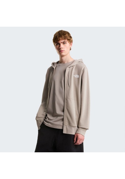 The North Face M Sımple Dome Lıght Regular Full Zıp Hoo Erkek Sweatshirt Nf0a8gq72mb1 Gri