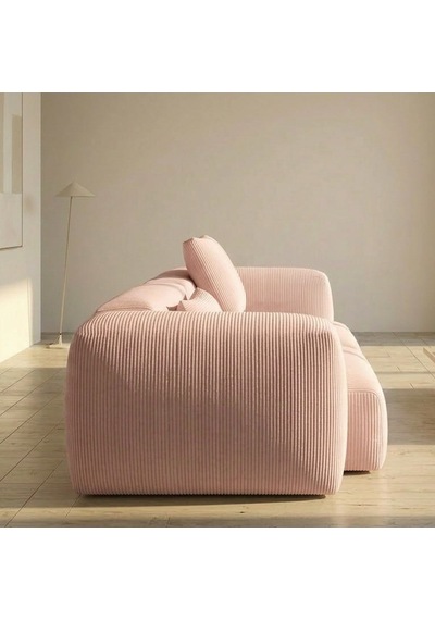 Relax Lego Koltuk 3'lü Kanepe Sünger Koltuk Pembe
