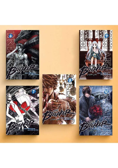 Breaker Cilt 1-10 Manga Set