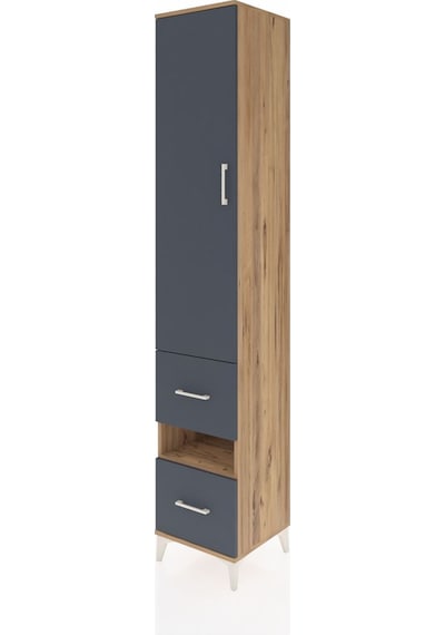 Hyperion Dolap 3 Raflı 2 Çekmeceli Tek Askılı 44x44x243 Çam-a... Çam Hyperion Dolap 3 Raflı 2 Çekmeceli Tek Askılı 44x44x243 Çam-a... Çam