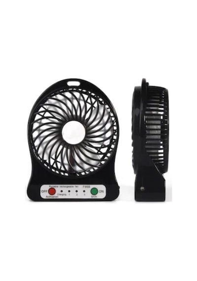 Taşınabilir Vantilatör - 3 Kademeli Masaüstü Mini Serinletici Fan