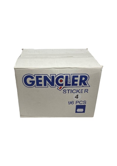Etiketleme Makinesi Çok Yapışkanlı 4 No Etiket 96adet
